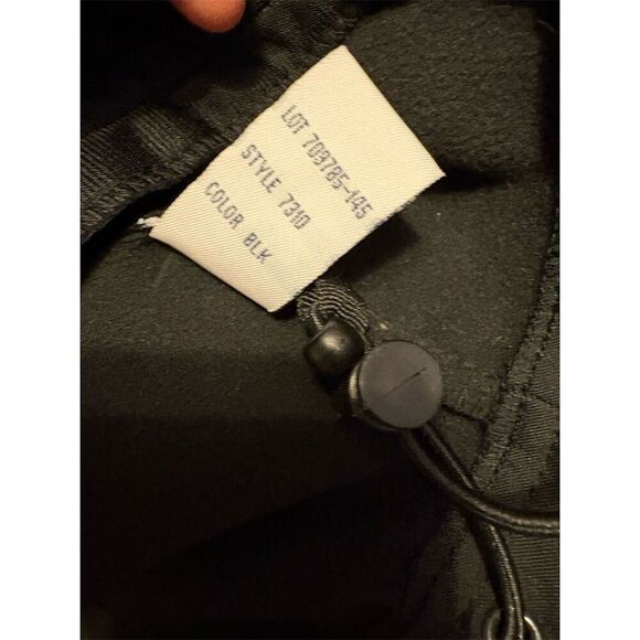 Vantage Men's XL Black Windbreaker Jacket Casual Fall Zip-Up - Picture 10 of 10